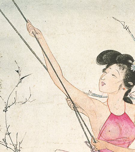 北川-胡也佛的仕女画和最知名的金瓶梅秘戏图